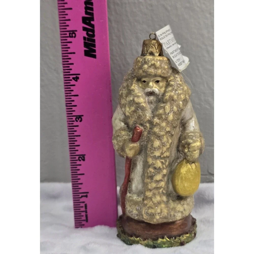 Dept 56 Grandfather Frost Christmas Ornament Original Box Rare Russian Father